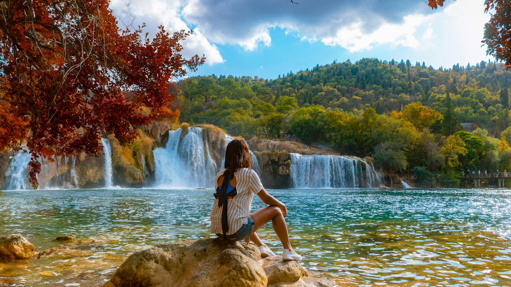 KRKA waterfalls Croatia