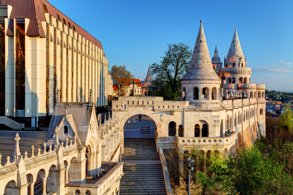 Hungary, Budapest, Fisherman Bastion