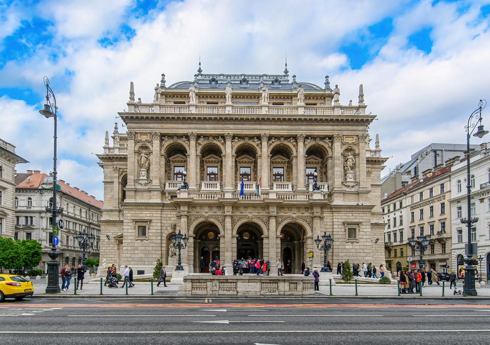 Hungary, Budapest, Opera house