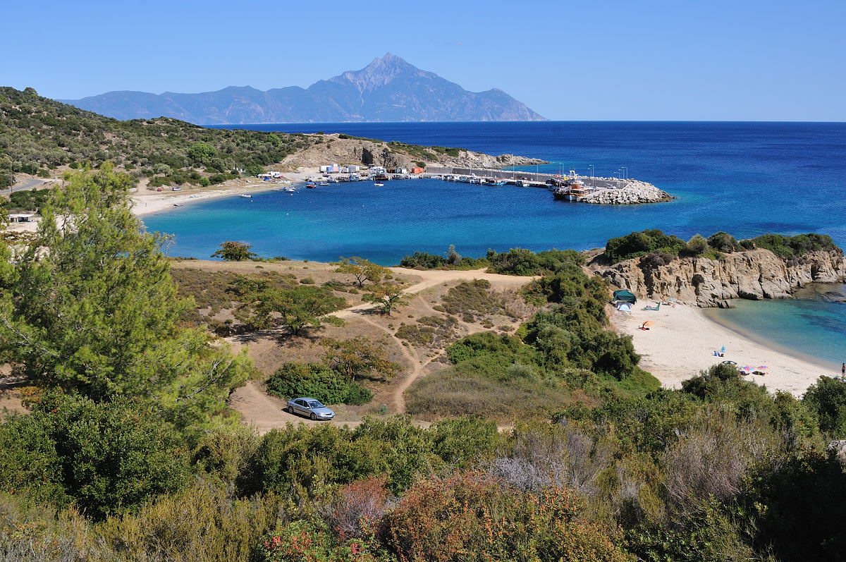 Greece, Sithonia, Ahlada Beach