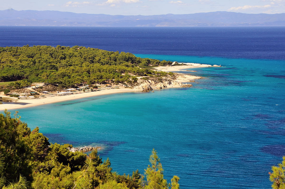 Greece, Sithonia, Platanitsi Beach